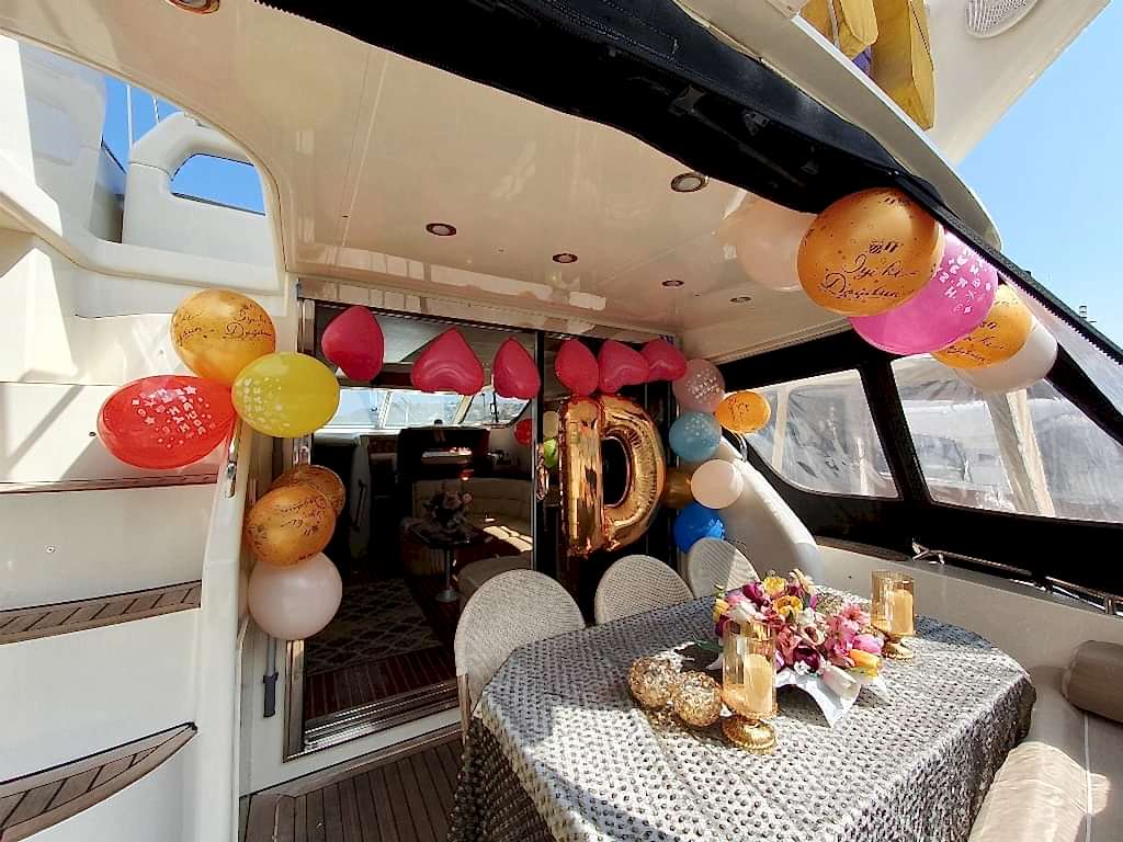 teknede doğum günü