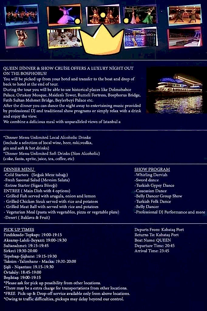 boğazda türk gecesi