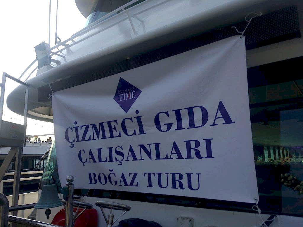 teknede şirket yemeği